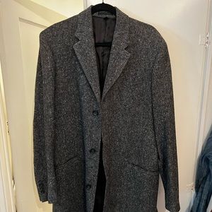 J. Crew men’s Peat Coat, grey twill